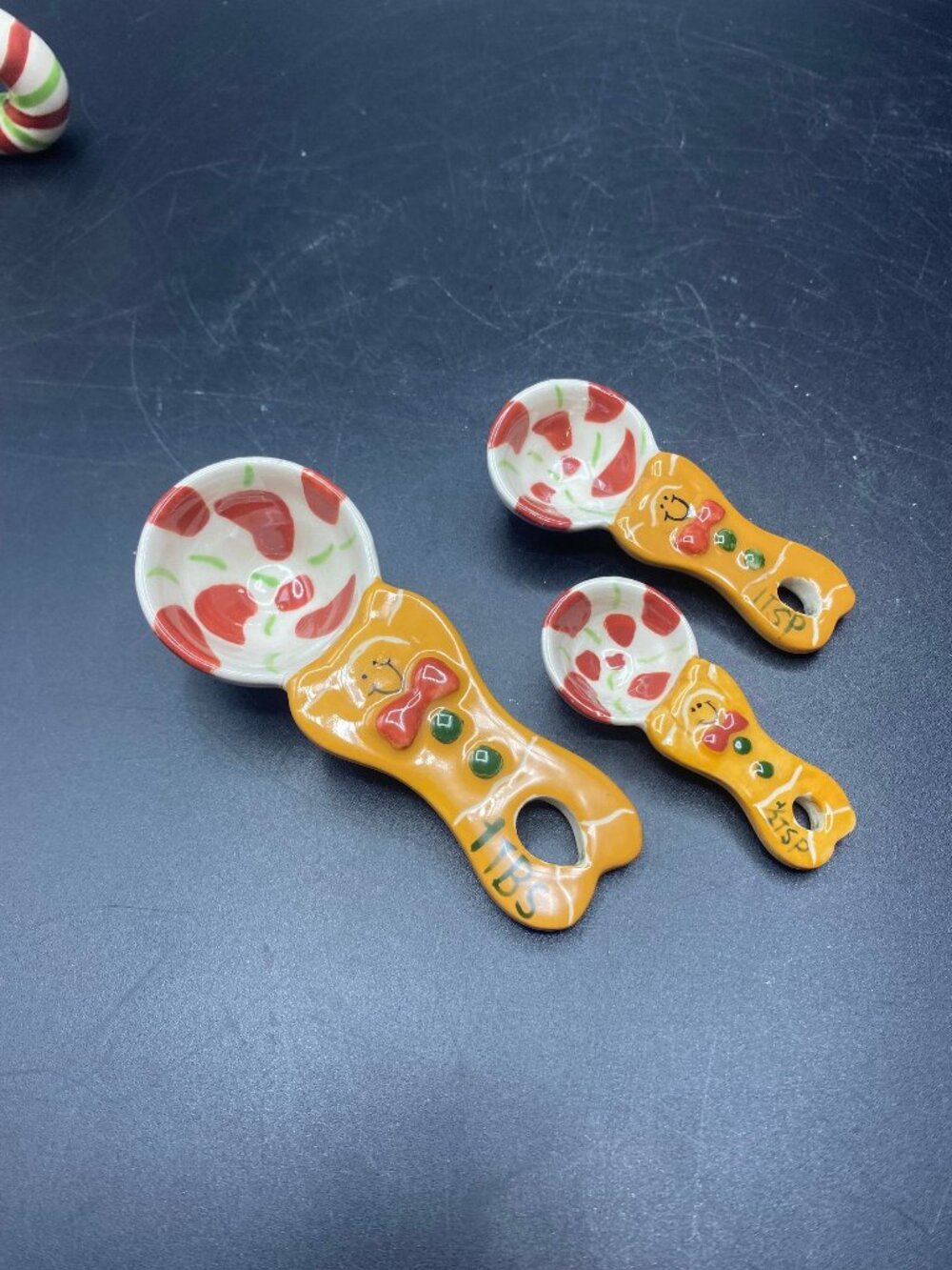 Peppermint Gingerbread Measuring Spoons